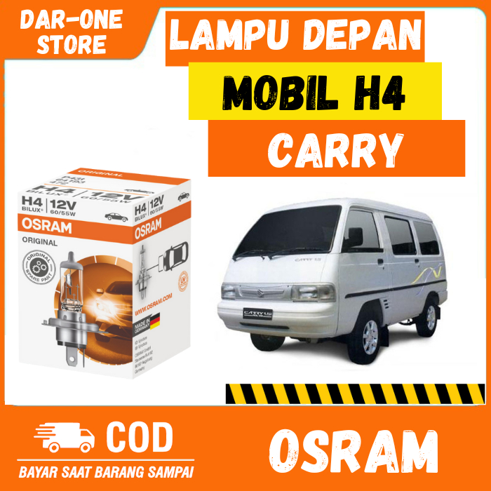 LAMPU DEPAN MOBIL H4 SUZUKI CARRY ORIGINAL OSRAM