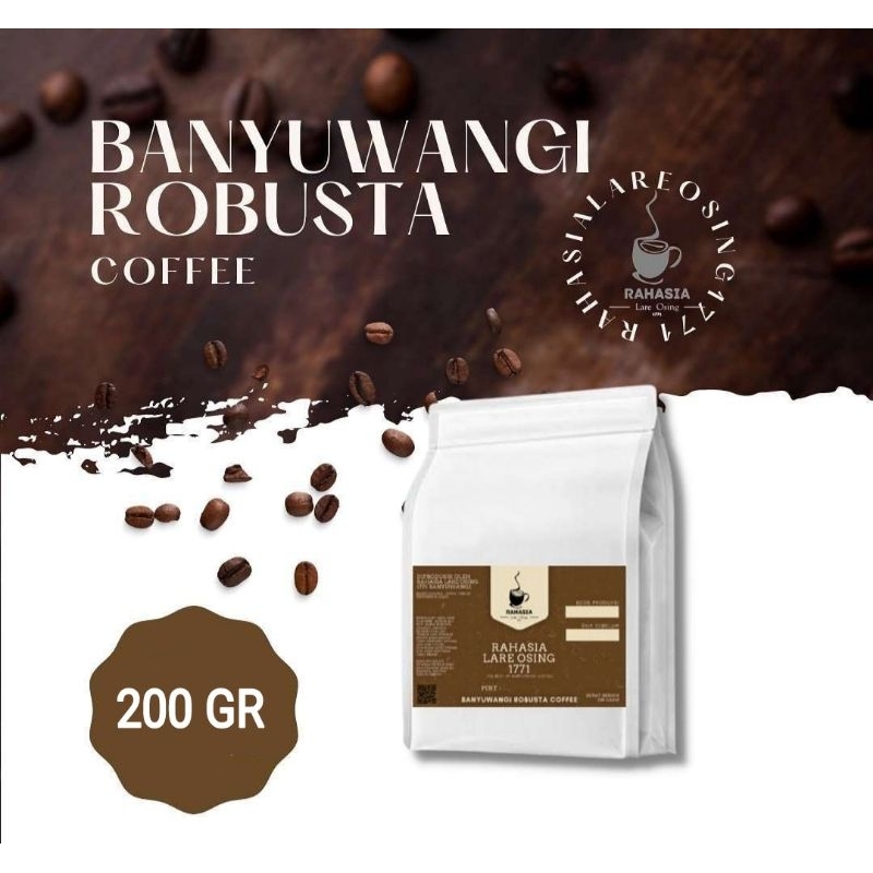 

Kopi Robusta 200 GR Bubuk/Giling Murni Banyuwangi - Rahasia Lare Osing