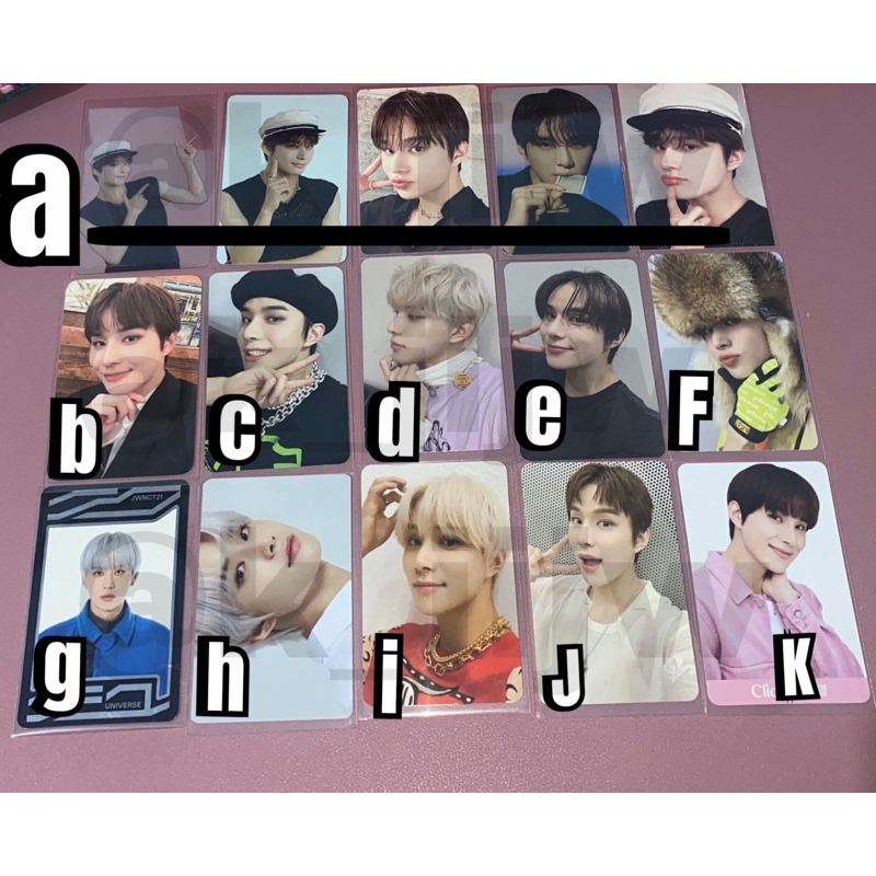 Photocard NCT Jungwoo / sg23 Jungwoo set / perfume / 2baddies / sticker