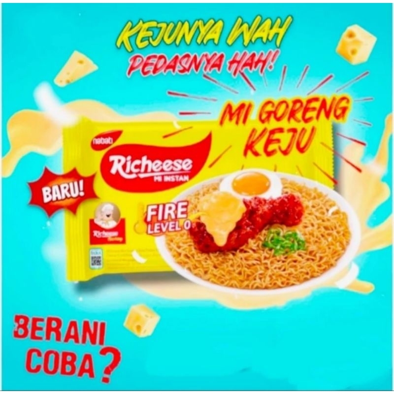 

Mie Goreng Keju Recheese Nabati