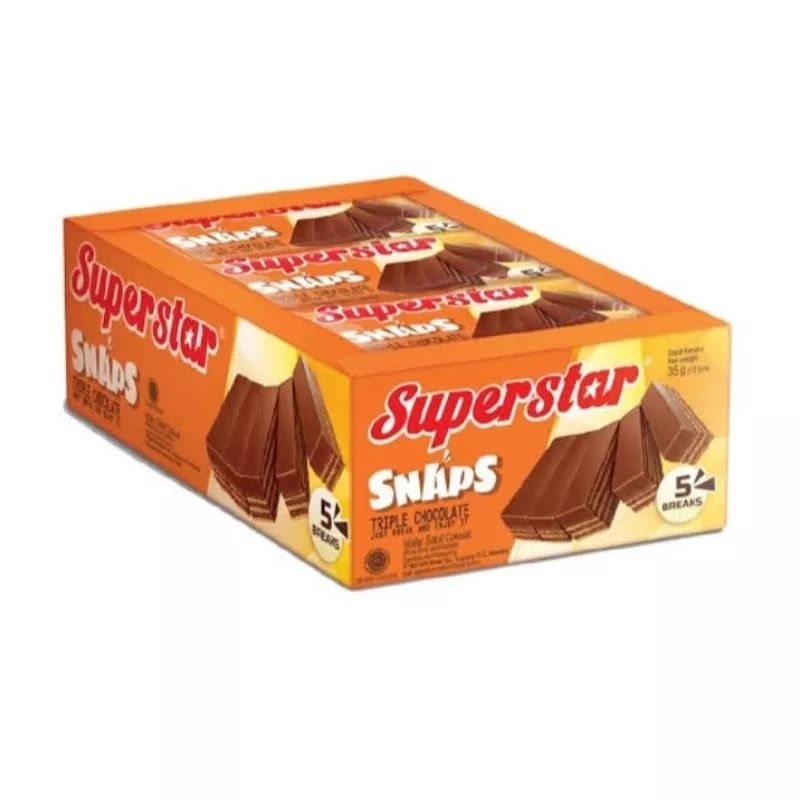 

SUPERSTAR SNAP WAFER ISI 12 PCS