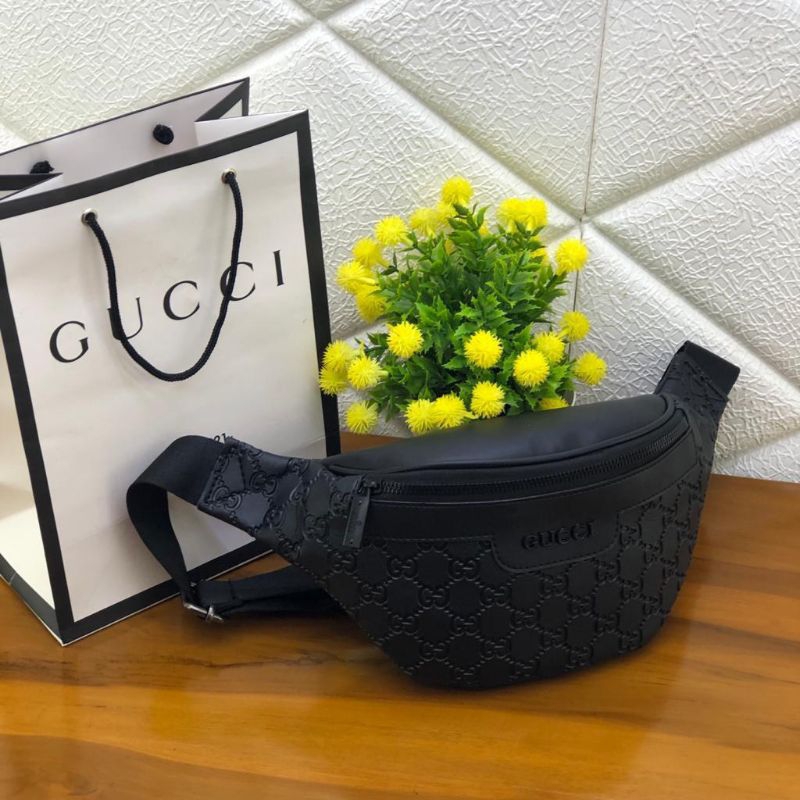 Waitsbag Keren Pria Cewek Unisex Tas Selempang Dada Depan Laki Laki Perempuan Motif Kekinian Bermerk