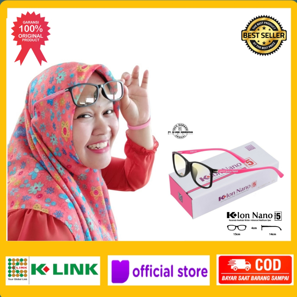 K ION NANO 5 ORIGINAL KACAMATA TERAPI KESEHATAN
