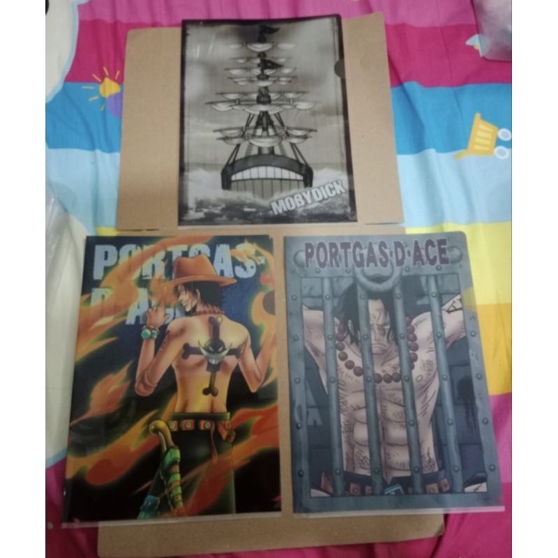 

Clear File One Piece Portgas D. Ace MOBY DICK
