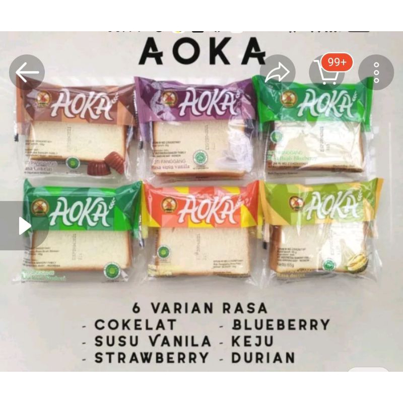 

ROTI PANGGANG AOKA ALL RASA DAPAT 5PCS