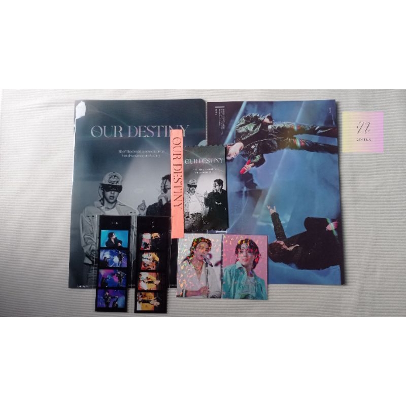 Merch BTS Taehyung Jungkook Original Fansite Sorte Exhibition Our Destiny