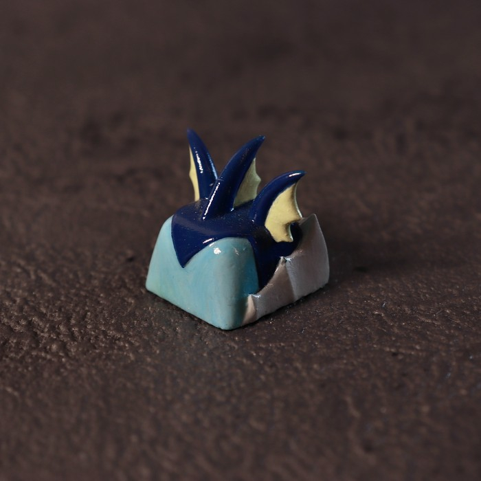 Vaporeon pokemon artisan keycaps eeve water type gen 1 japan anime