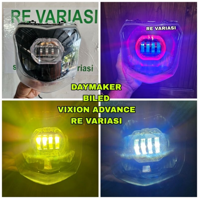 LAMPU DEPAN BILED DAYMAKER PNP VIXION NEW NVL