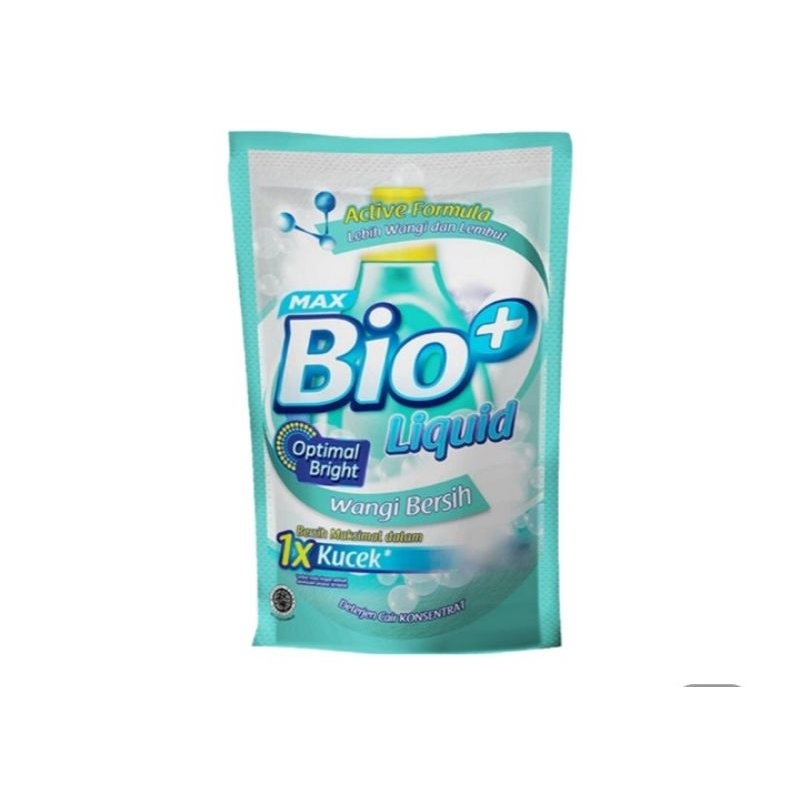 max bio+ detergent wangi 750ml