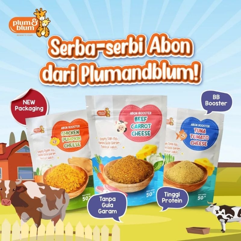 

Plum & Blum Abon Booster MPASI