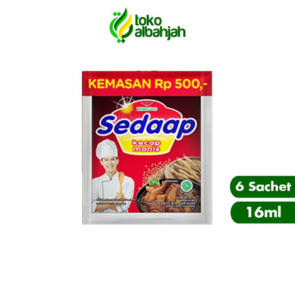 

kecap manis Sedap kemasan ekonomis 16ml eceran