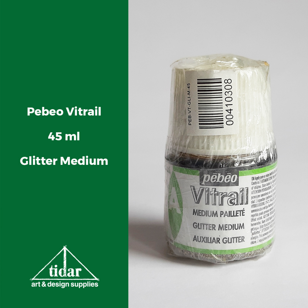 

H7Y Pebeo Vitrail Colour / Medium 45 ml - Glass Painting Color - Cat Transparent untuk Kaca