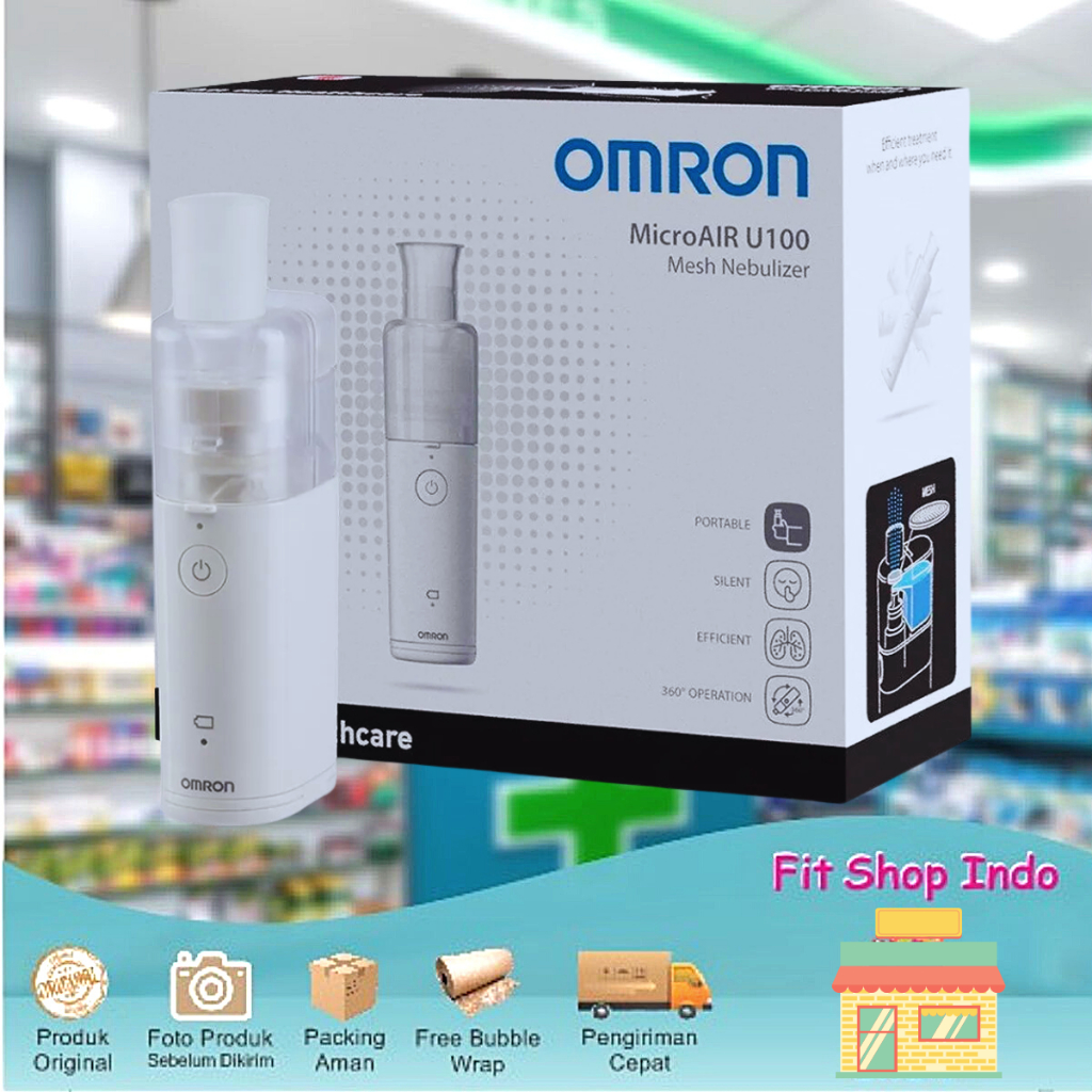 Omron Mesh Nebulizer Portable (Portabel)