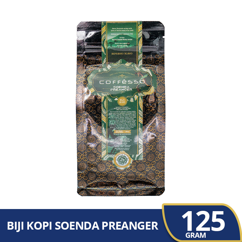 

Coffesso Soenda Preanger - Biji Kopi 125gr