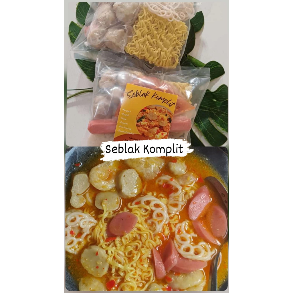 

SEBLAK KOMPLIT 160GR/ SEBLAK PEDAS