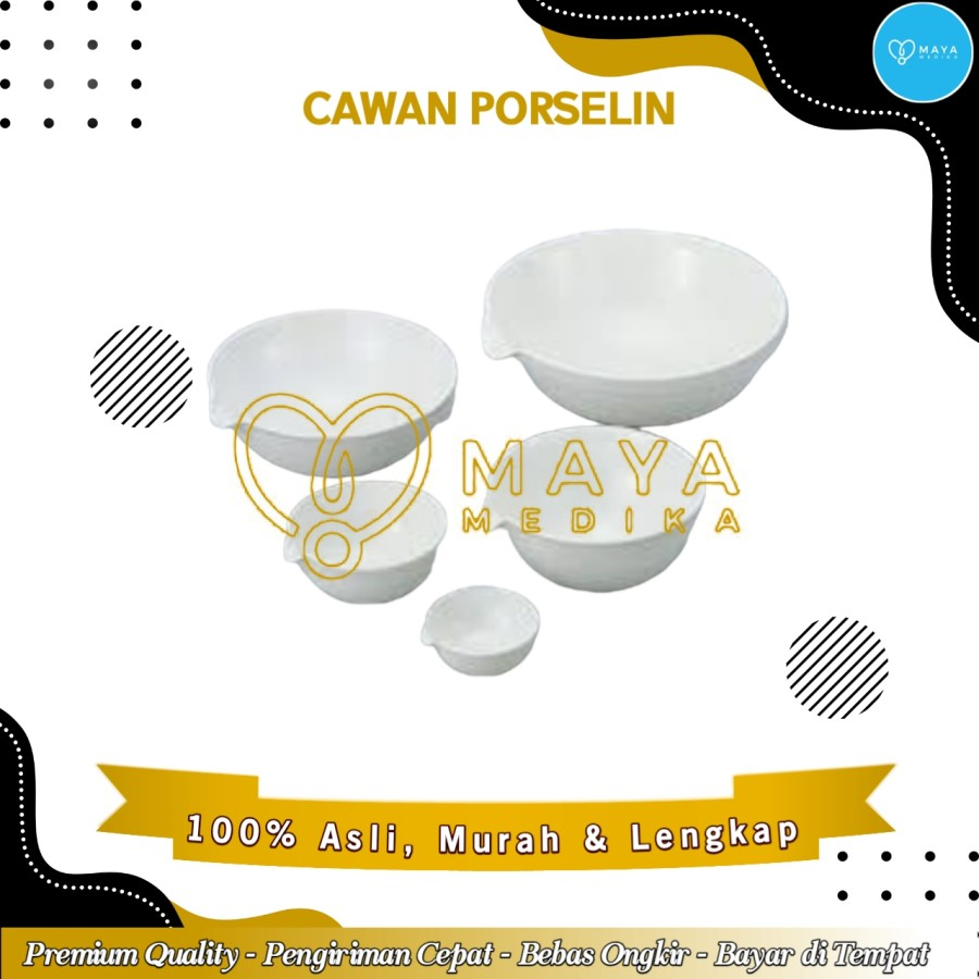 Cawan Penguap / Cawan Porselen