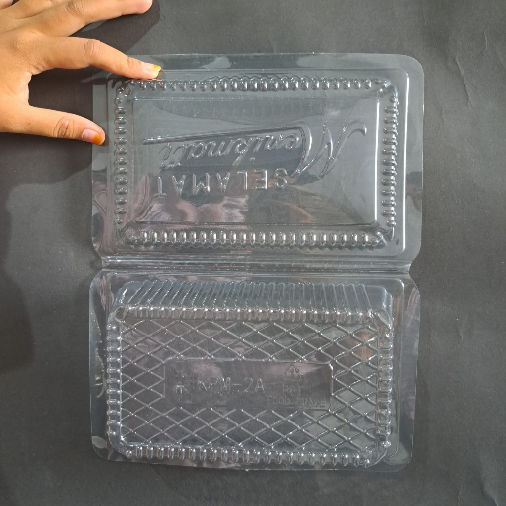 1 pc MIKA 2A BOLU MIKA PLASTIK MIKA 2A WEETAN untuk tempat risol makanan kue kering GROSIR