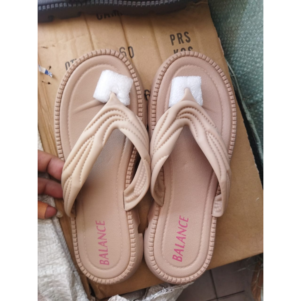 flip flop sandal Wanita Dewasa simple 1404-1 size 37-40 Sandal Model stylish