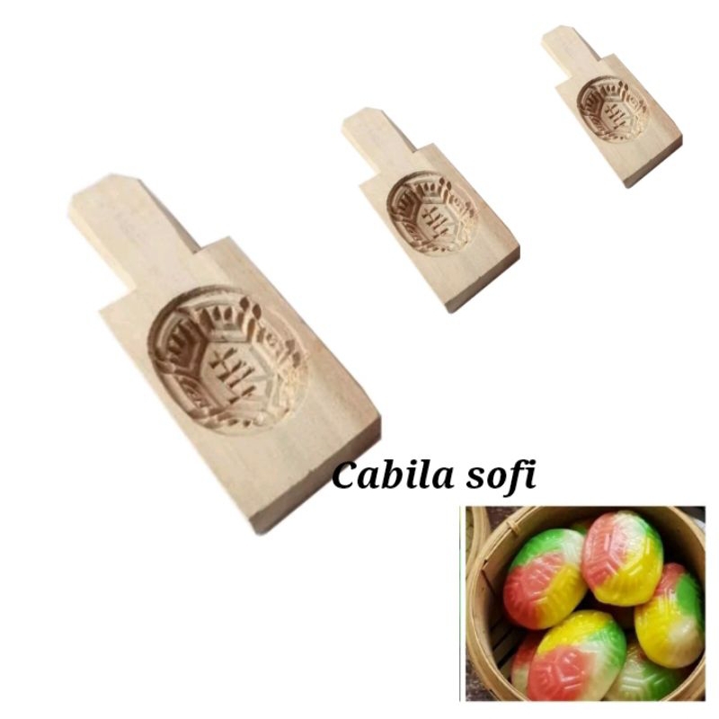 cetakan kue tok tok / cetakan kue kura kura / cetakan kue tok kayu