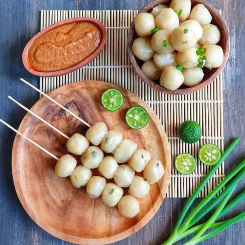 

CILOK ACI Original + sambal kacang (1 pack isi 30 butir)