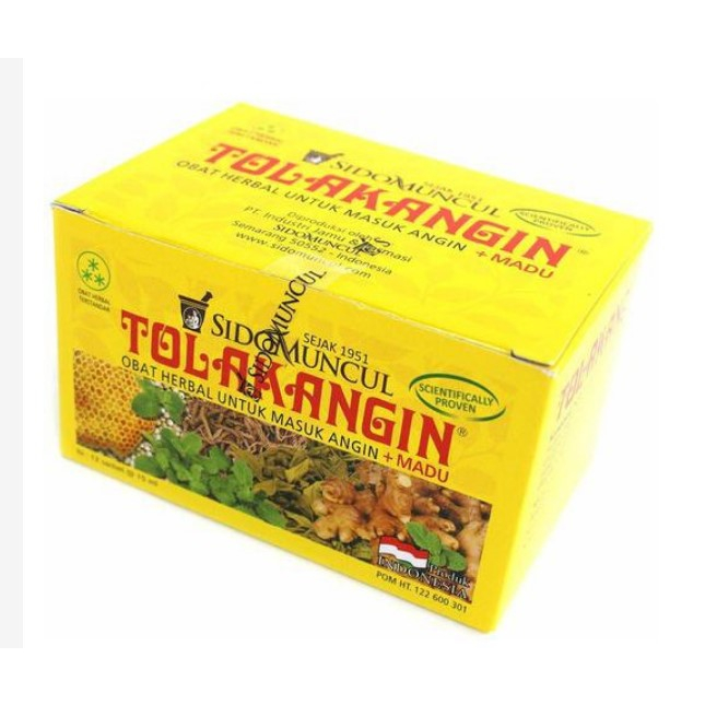 SIDOMUNCUL Tolak Angin Cair [12 Sachet]