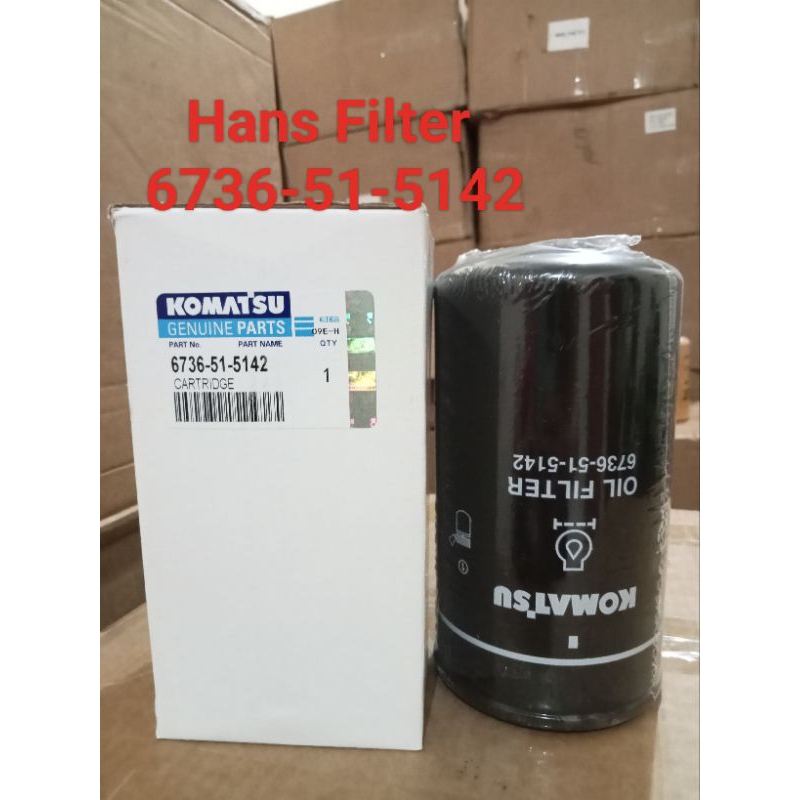 Oli Filter Komatsu 6736-51-5142 / 6736 51 5142 / 6736515142