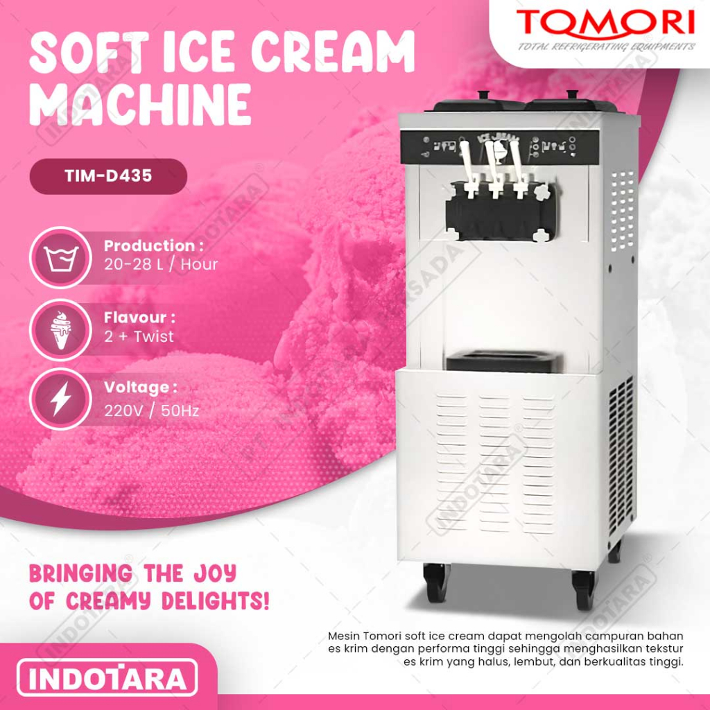 Tomori Mesin Soft Es Krim - TIM-D435