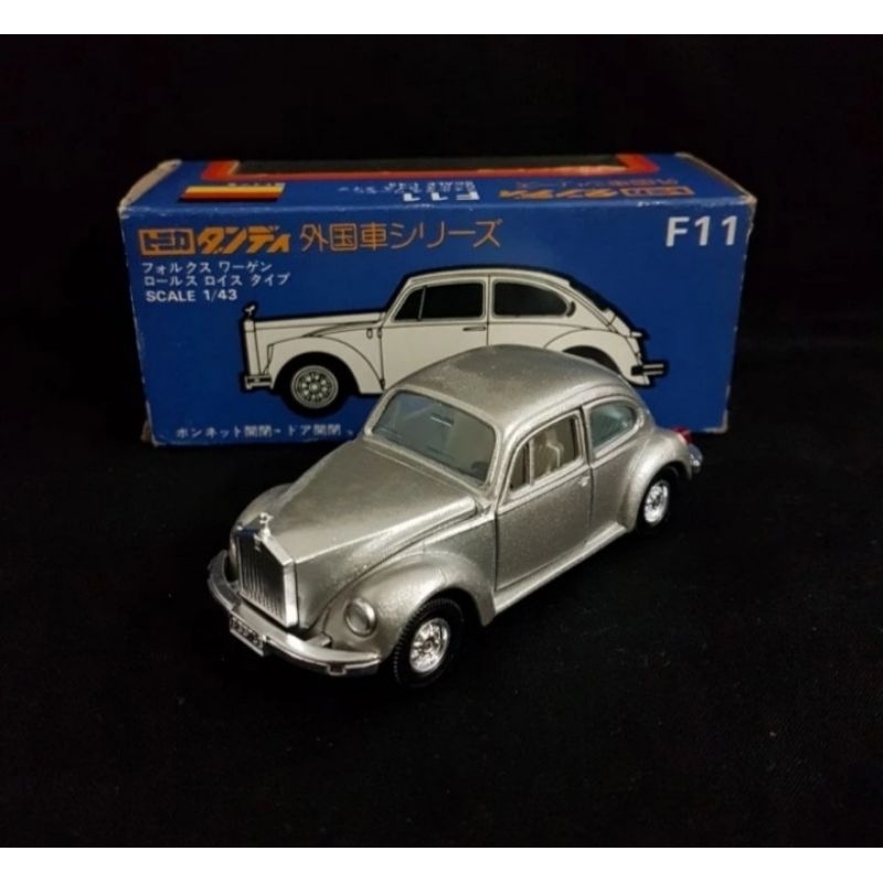 Tomica Foreign F11A VW Beetle With Rolls Royce Nose Skala 43