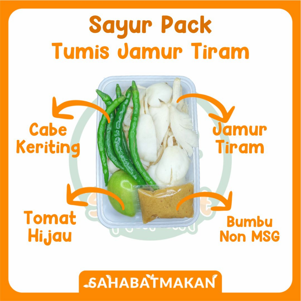 

Tumis Jamur Tiram - Sayur Pack / Sayur Prep / Sayur Instant — Sahabat Makan Sayur Jogja