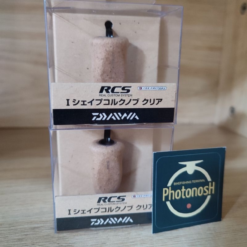 Daiwa SLP WORKS RCS I-Shaped Cork Handle Knob bisa untuk reel BC SHIMANO dan DAIWA
