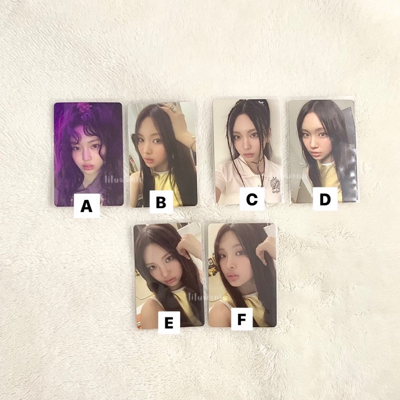 [OFFICIAL] hyein get up weverse album photocard pc newjeans ungu