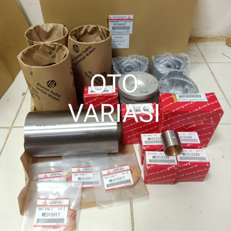 LINER KIT LINER BORING SET KOMPLIT PS100 4D31