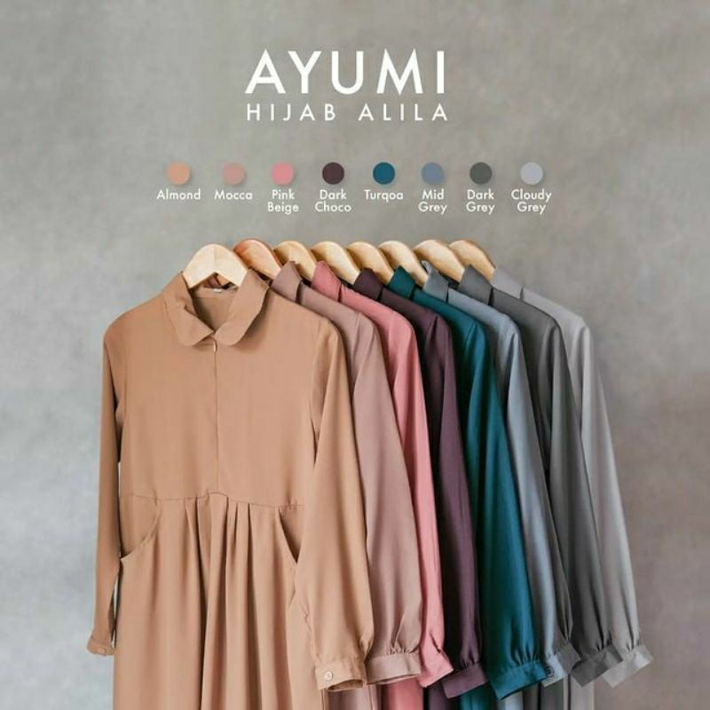 Gamis ayumi Hijab Alila