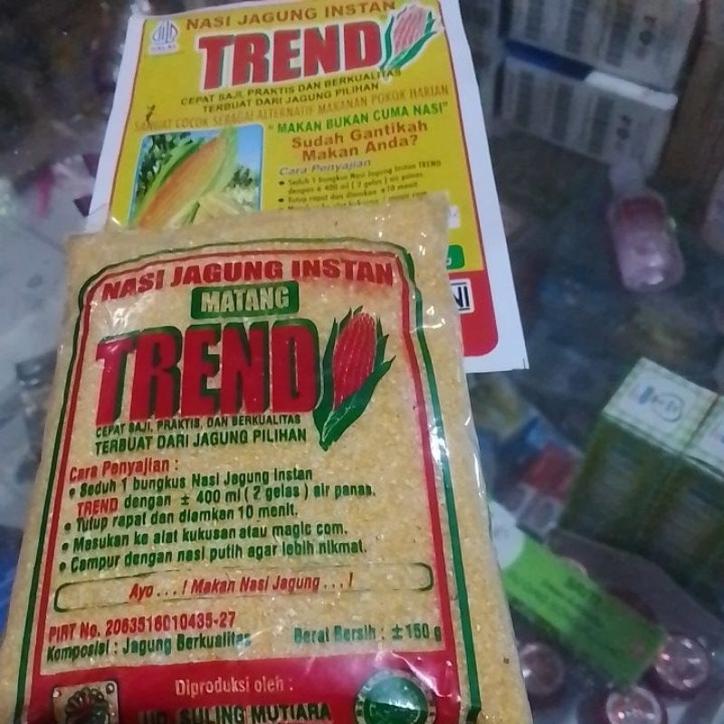 

NASI JAGUNG INSTAN( 150 gram)