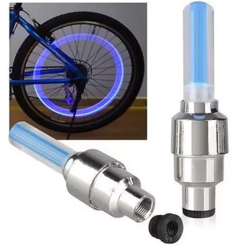 Sepasang Tutup pentil Motor sepeda mobil/tutup pentil nyala sesor gerak