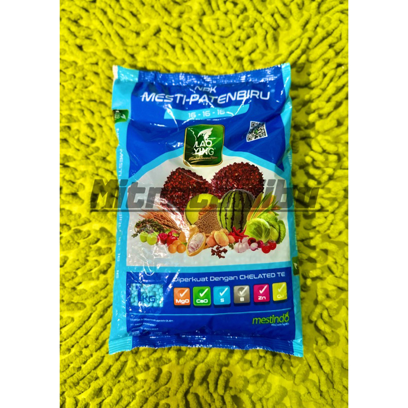 pupuk NPK Mesti paten biru 16 16 16