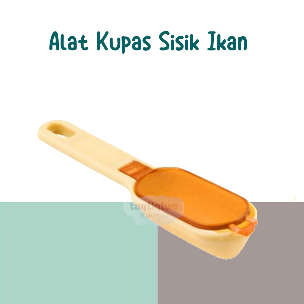 Alat Pembersih Sisik Ikan / Alat Pengupas Sisik Ikan / Pembersih Penyisik Ikan / Fish Scales Cleanin