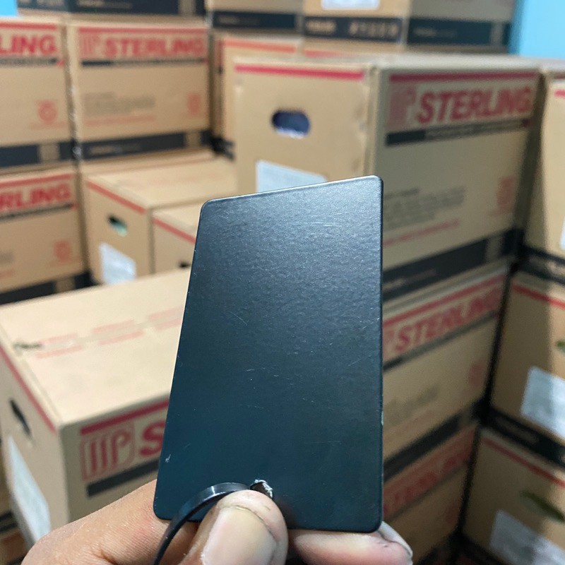 Bubuk powder coating black doff 1dus (20kg)