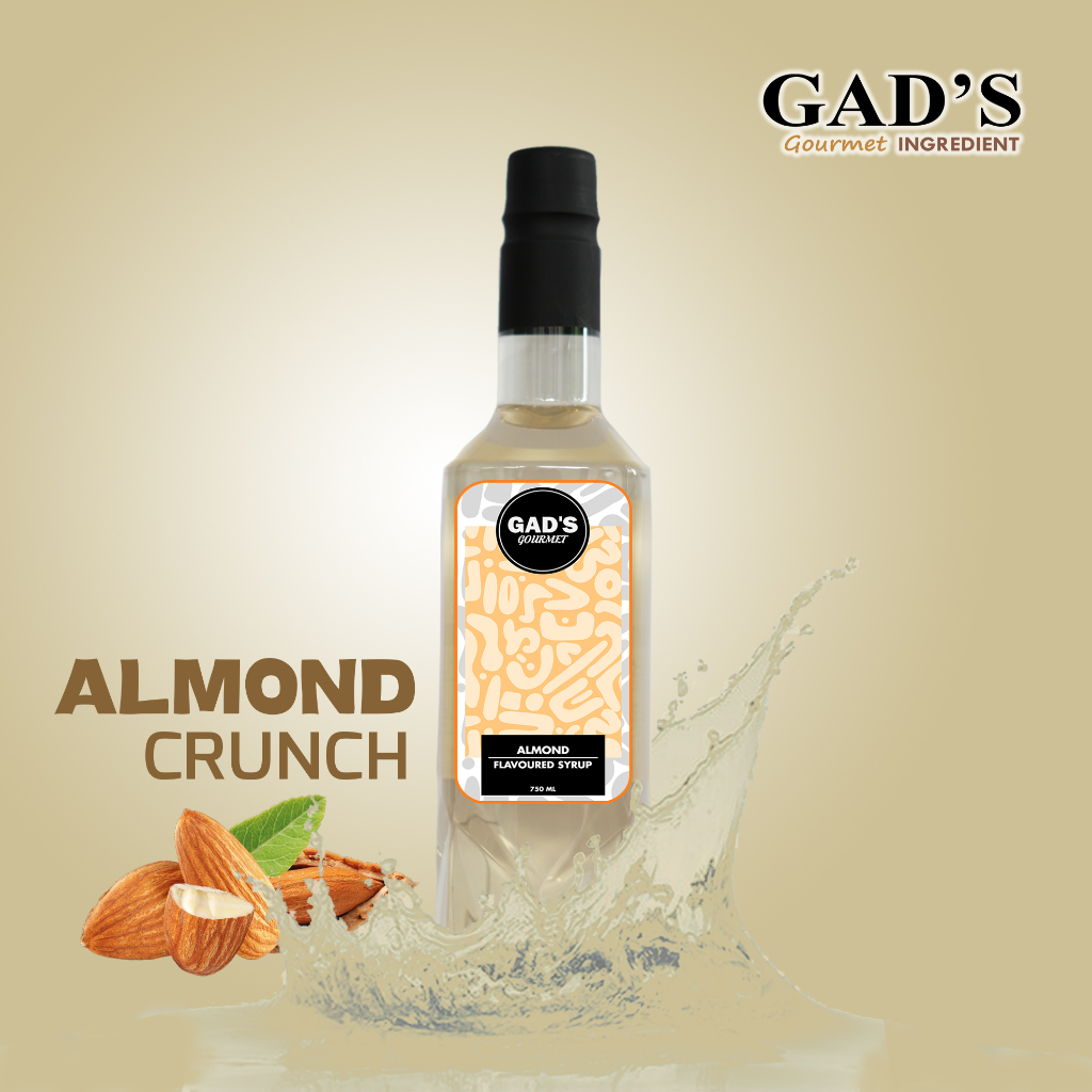 

Sirup Almond Gads Gourmet Syrup 750 ml