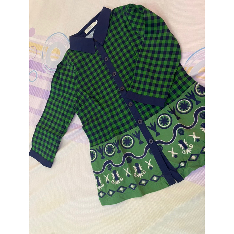 kemeja bordir preloved