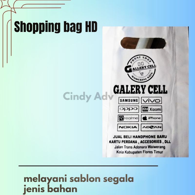 Plastik Olshop/Sablon plastik Olshop /Shopping bag hd plong