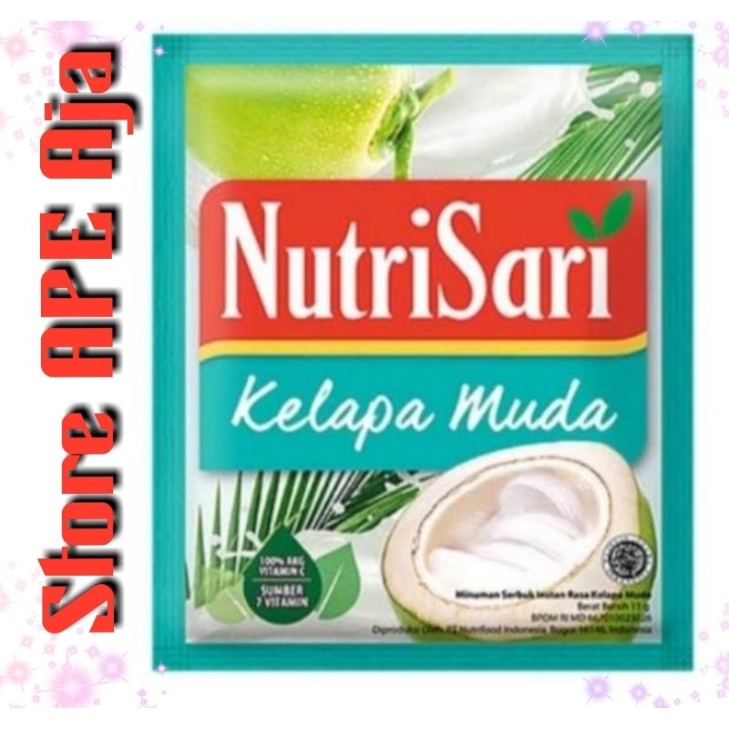 

NUTRISARI KELAPA MUDA [ 11gr X 10 Sachet ]