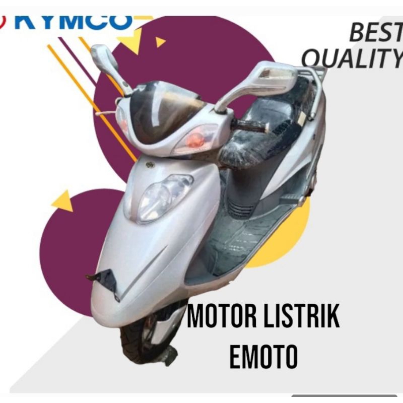 MOTOR LISTRIK EMOTO SPIRIT RENZA NOS dengan tanpa Baterai Viar q1  / Not T3 T5 uwinfly