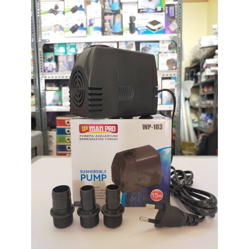 IP MAN PRO WP-103 SUBMERSIBLE PUMP / POMPA CELUP AQUARIUM / POMPA HIDROPONIK / POMPA KOLAM IKAN