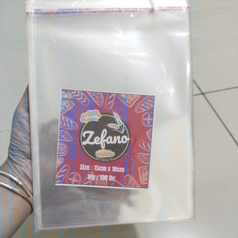 plastik opp/roti 15x18