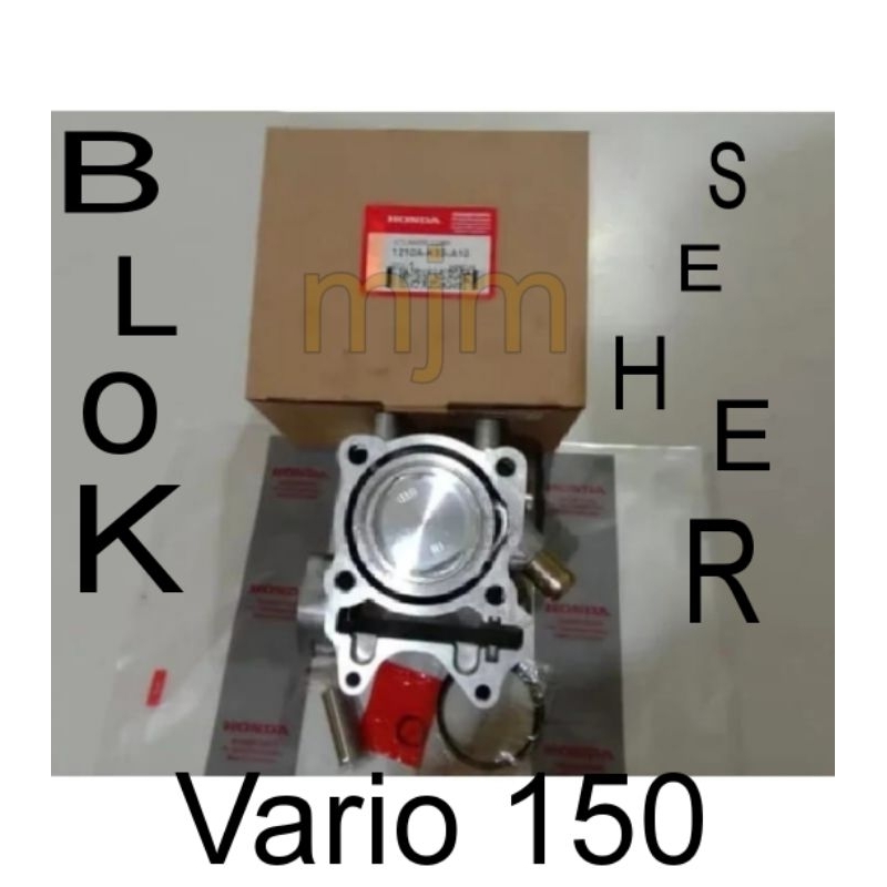 Blok Seher Vario 150 / Blok Seher Assy Set Komplit Vario 150
