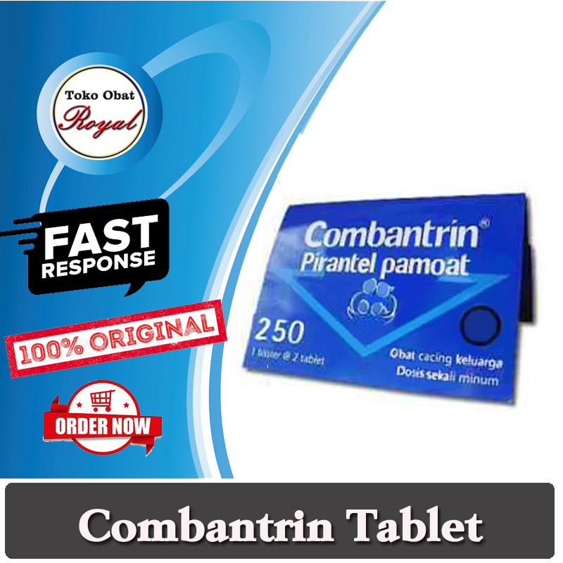 Combantin Tablet Obat Cacing Anak dan Dewasa