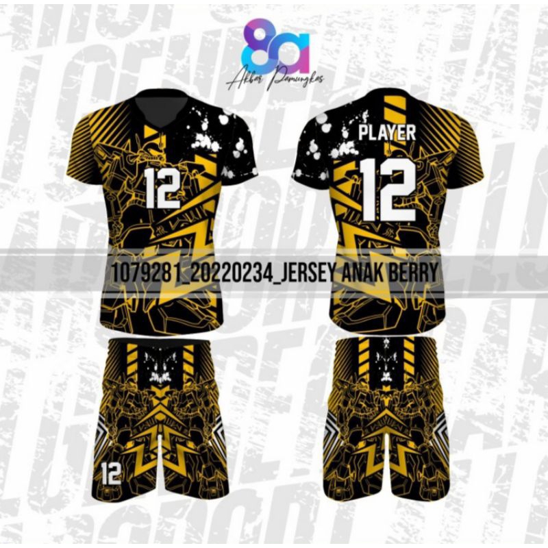 JERSEY BOLA FUTSAL ANAK CUSTOM PRE ORDER ORIGINAL REGARSPORT BELI 2 GRATIS 1