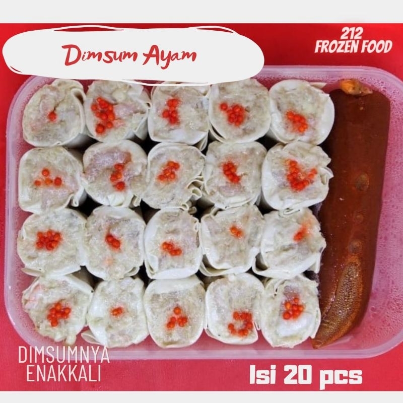 

Dimsum Ayam Beku isi 20 Pcs