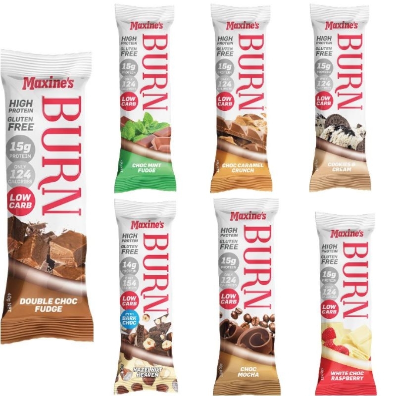 Maxine's  Burn Protein Bar 40 gr/Protein Bar
